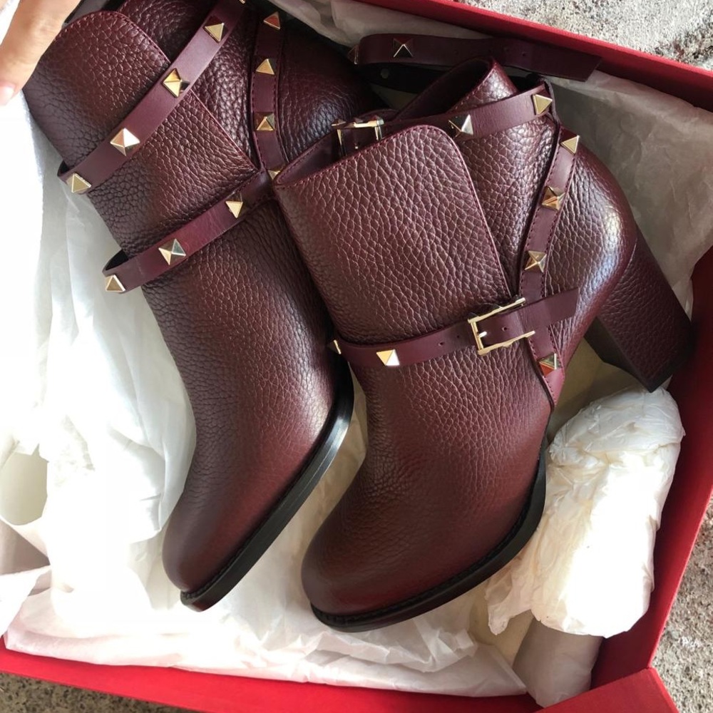 BRAND NEW! VALENTINO ROCK-STUD BOOTIES